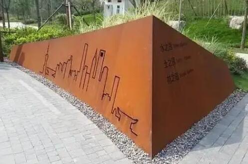 崆峒耐候钢挡土墙